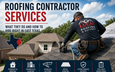 Roofing Contractor Services: What They Do and How to Hire Right in East Texas