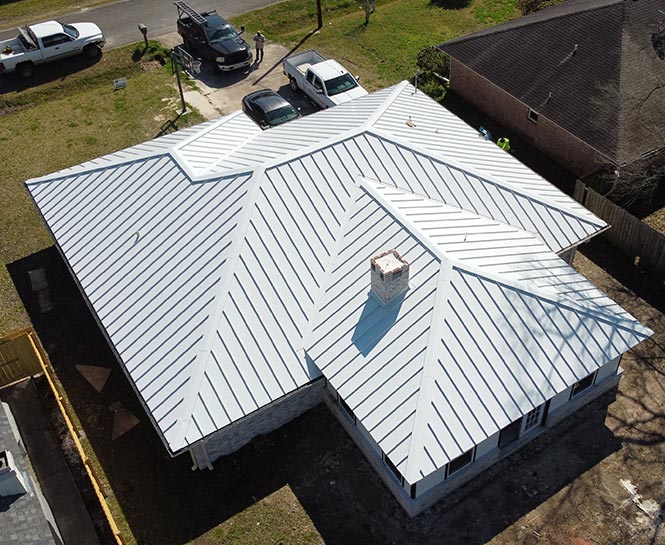 residential roofing contractors residetial seam lucas roofing gutters company crockett tx